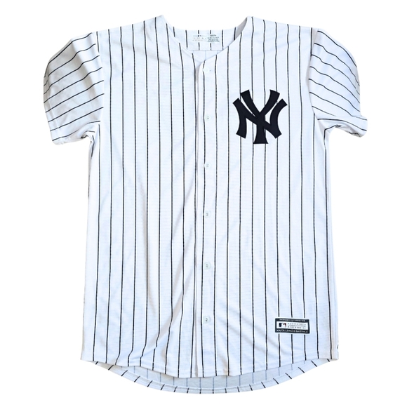 Youth Extra Large XL Giancarlo Stanton Yankees Jersey Baseball MLB Authentic NWT - Picture 1 of 7